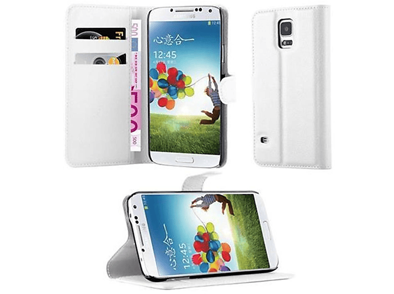 Book / CADORABO Galaxy ARKTIS S5 Bookcover, S5 Standfunktion, Hülle Samsung, NEO, WEIß