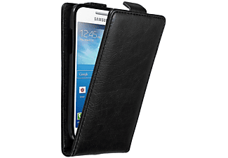 carcasa de móvil Funda flip cover para Móvil - Carcasa protección resistente de estilo Flip;CADORABO, Samsung, Galaxy S4 MINI, negro antracita