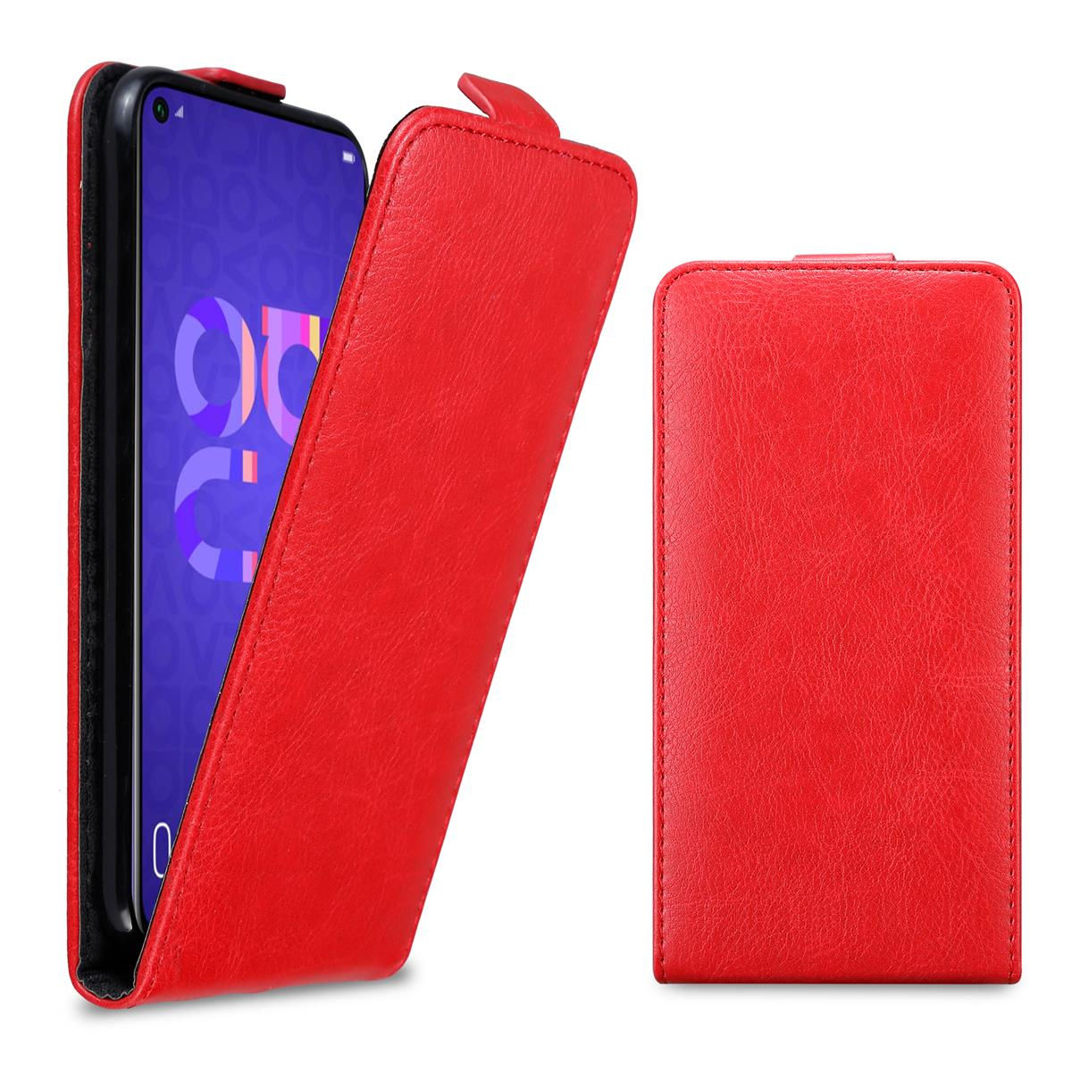 5T, / 20S Flip ROT Cover, im NOVA APFEL CADORABO Hülle 20 Style, Huawei Honor, / Flip