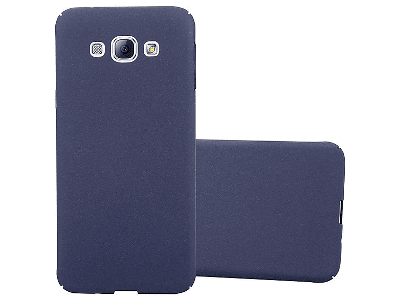 CADORABO Hülle im Hard Case Frosty Style, Backcover, Samsung, Galaxy A8 2015, FROSTY BLAU