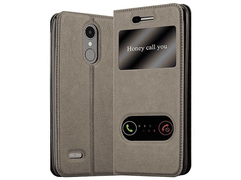 STEIN LG, CADORABO View BRAUN Book 2017, Doppelfenster Bookcover, Hülle, K8