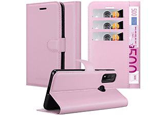carcasa de móvil  - Funda libro para Móvil - Carcasa protección resistente de estilo libro CADORABO, Huawei, P Smart 2020, rosa antiguo
