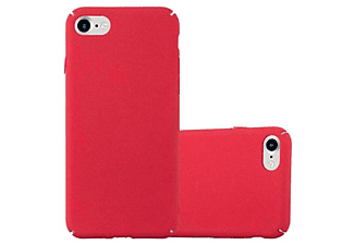 carcasa de móvil Funda rígida para móvil de plástico duro – Carcasa Hard Cover protección;CADORABO, Apple, iPhone 7 / 7S / 8 / SE 2020, frosty rojo