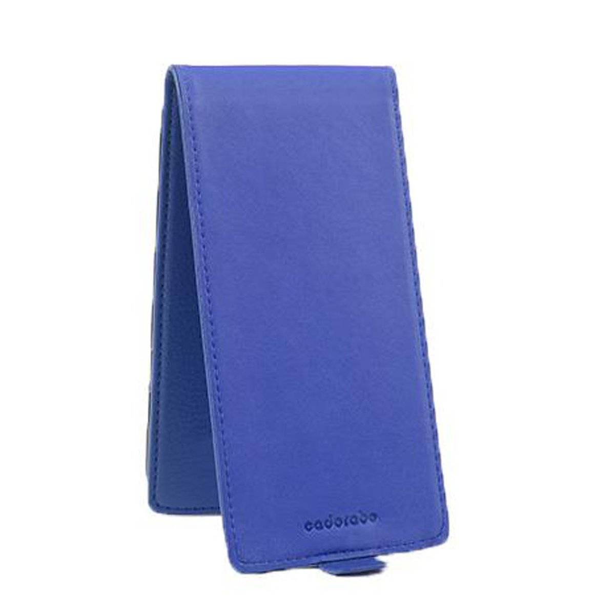 CADORABO Schutzhülle im Flip Style, Xperia Flip BLAU X PERFORMANCE, KÖNIGS Sony, Cover