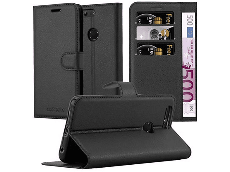 8 SCHWARZ PREMIUM, / CADORABO Book Standfunktion, Hülle PHANTOM Honor, Bookcover, 8