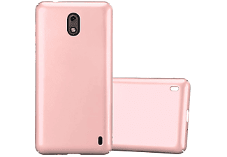 carcasa de móvil Funda rígida para móvil de plástico duro – Carcasa Hard Cover protección;CADORABO, Nokia, 2 2017, metal oro rosa