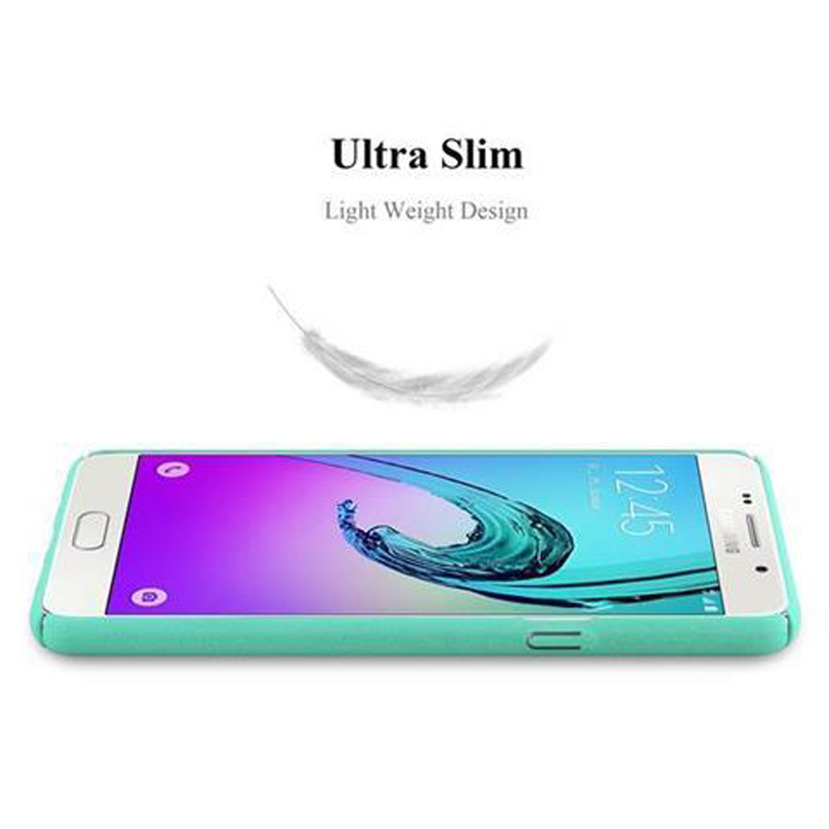 Samsung, Hard Frosty A5 Hülle Backcover, FROSTY Galaxy CADORABO im Case GRÜN 2016, Style,