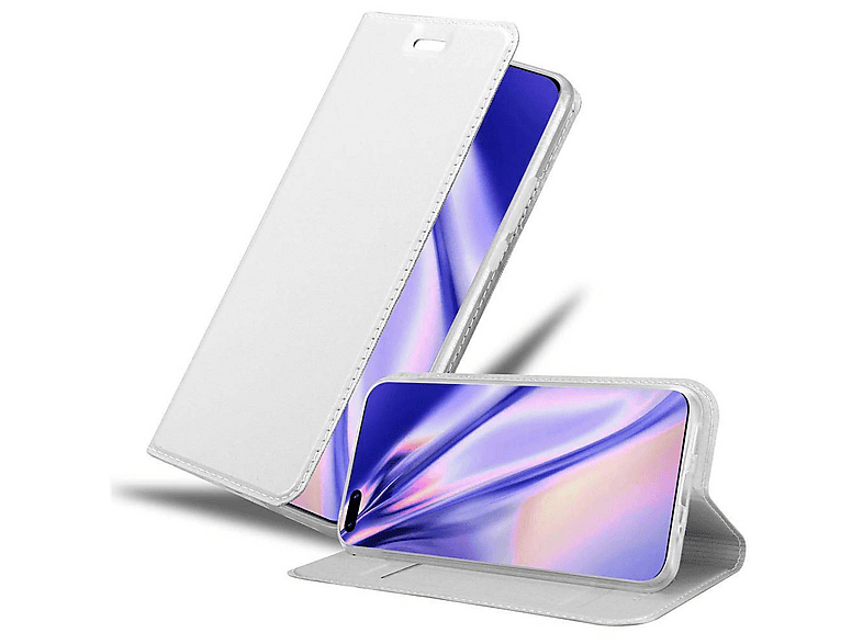 Suncase Custodia A Libro In Vera Pelle Per Huawei P40 Pro, Con Slot Per Carte E Funzione Stand, Made In Europa