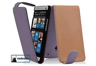 carcasa de móvil Funda flip cover para Móvil - Carcasa protección resistente de estilo Flip;CADORABO, HTC, ONE MINI M4, orquídea violeta