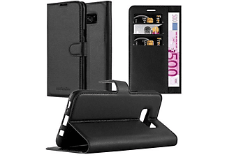 carcasa de móvil Funda libro para Móvil - Carcasa protección resistente de estilo libro;CADORABO, Samsung, Galaxy S8, negro fantasma