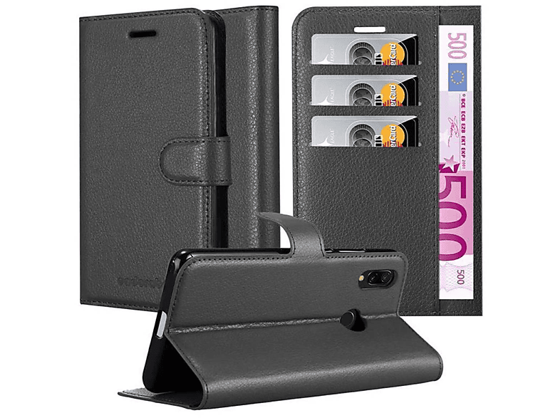 CADORABO Custodia Con Chiusura Magnetica, Funzione Stand E Tasca Per Le Carte Custodia Per Cellulare Per Redmi Note 7 Rosso Carminio 85625507
