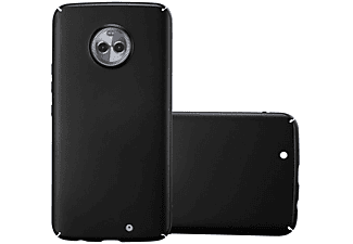carcasa de móvil Funda rígida para móvil de plástico duro – Carcasa Hard Cover protección;CADORABO, Motorola, MOTO X4, metal negro