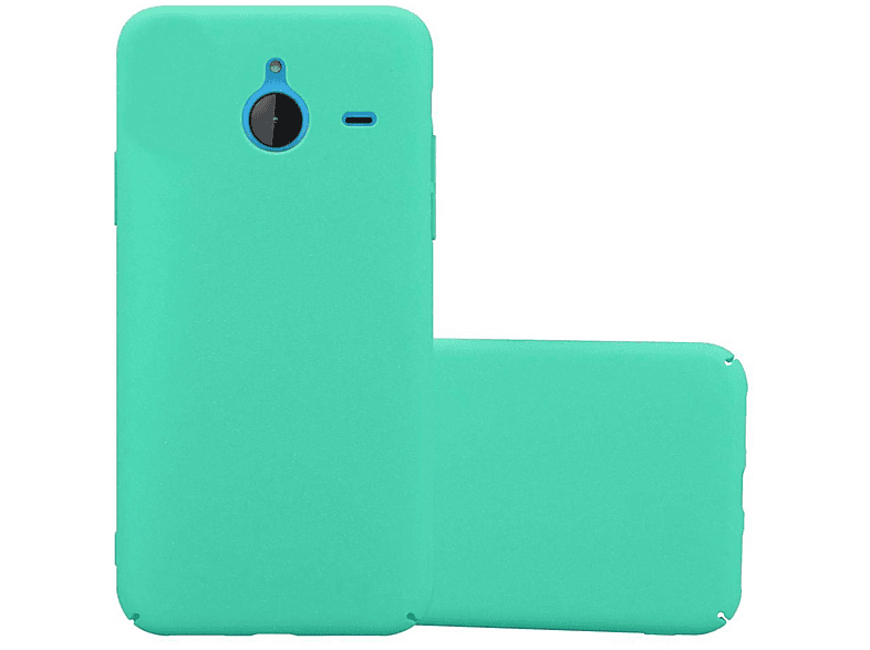 CADORABO Hülle im Hard Case XL, GRÜN Frosty Backcover, Style, Lumia 640 FROSTY Nokia