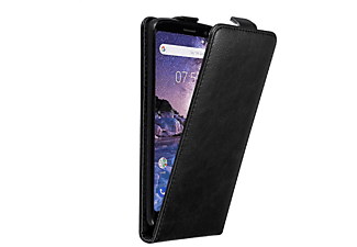 carcasa de móvil Funda flip cover para Móvil - Carcasa protección resistente de estilo Flip;CADORABO, Nokia, 7 PLUS, negro antracita