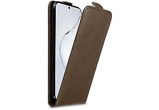 carcasa de móvil  - Funda libro para Móvil - Carcasa protección resistente de estilo libro CADORABO, Samsung, Galaxy NOTE 10 PLUS, 80 café