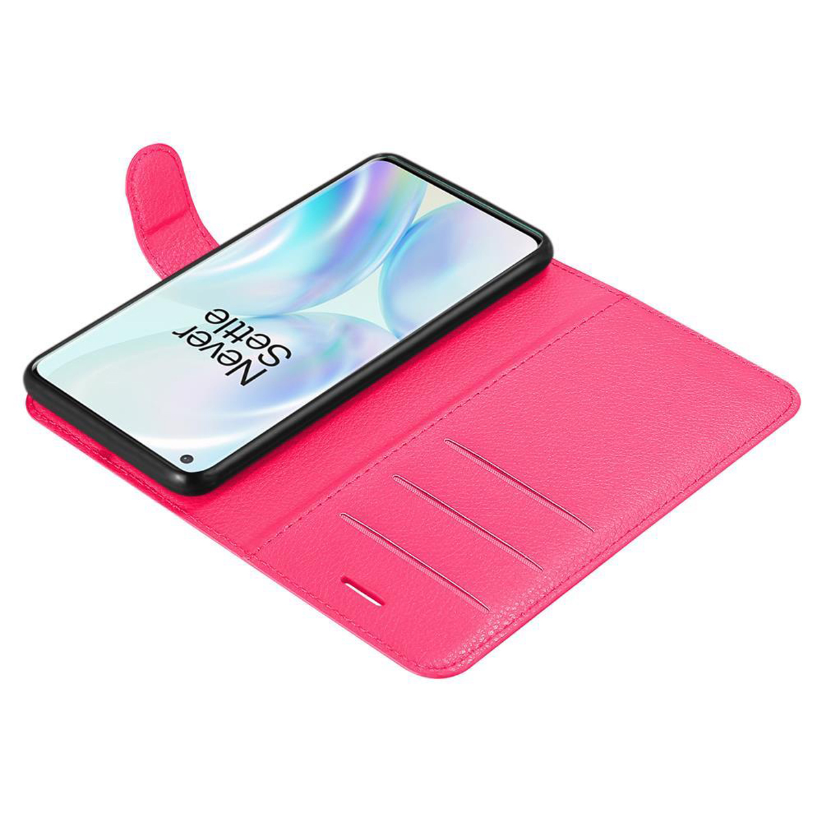 8 CHERRY CADORABO Standfunktion, Hülle OnePlus, PINK Bookcover, Book PRO,