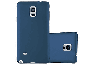 carcasa de móvil Funda rígida para móvil de plástico duro – Carcasa Hard Cover protección;CADORABO, Samsung, Galaxy NOTE 4, metal azul