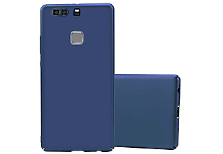 carcasa de móvil Funda rígida para móvil de plástico duro – Carcasa Hard Cover protección;CADORABO, Huawei, P9 PLUS, metal azul