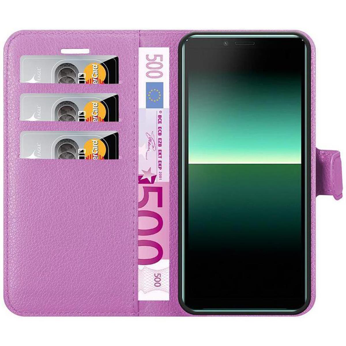 Book Xperia VIOLETT MANGAN Standfunktion, 10 II, Sony, CADORABO Hülle Bookcover,