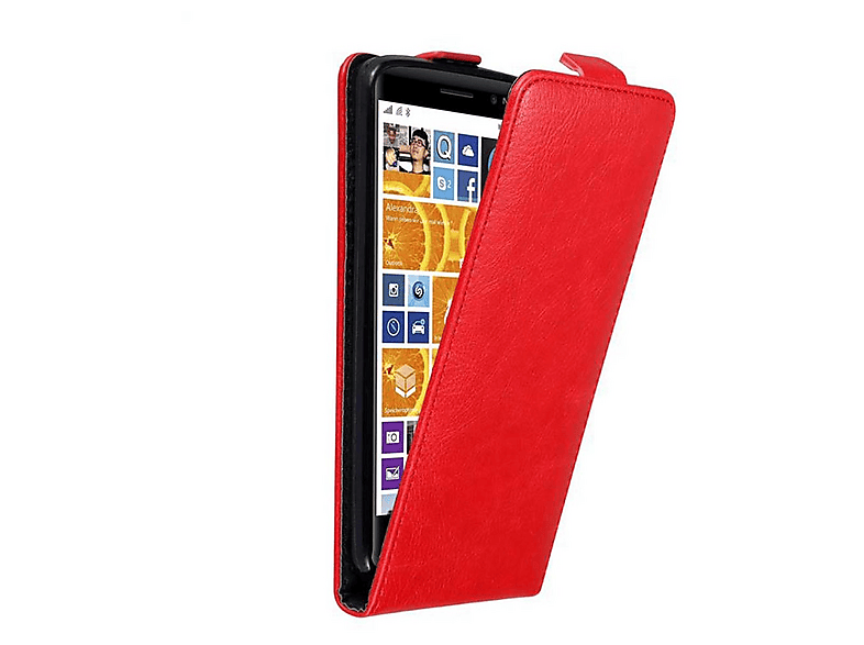 Cadorabo Custodia Libro per LG X Power in MARRONE CAPPUCCINO - con Vani di Carte, Funzione Stand e Chiusura Magnetica - Portafoglio Cover Case Wallet Book Etui Protezione
