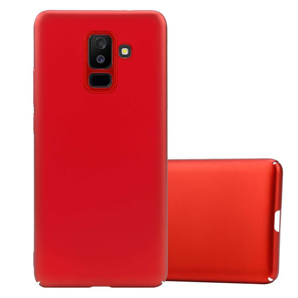 Cadorabo Custodia Libro per Nokia 8.1 2018 in ROSSO MELA