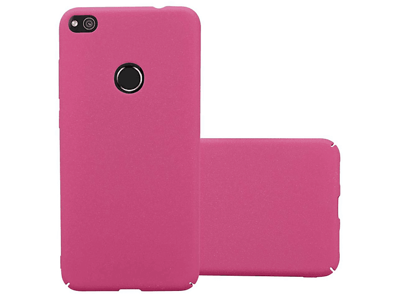 LITE P8 Frosty 2017, Backcover, / P9 im PINK Hülle 2017 LITE Style, Hard Case Huawei, FROSTY CADORABO