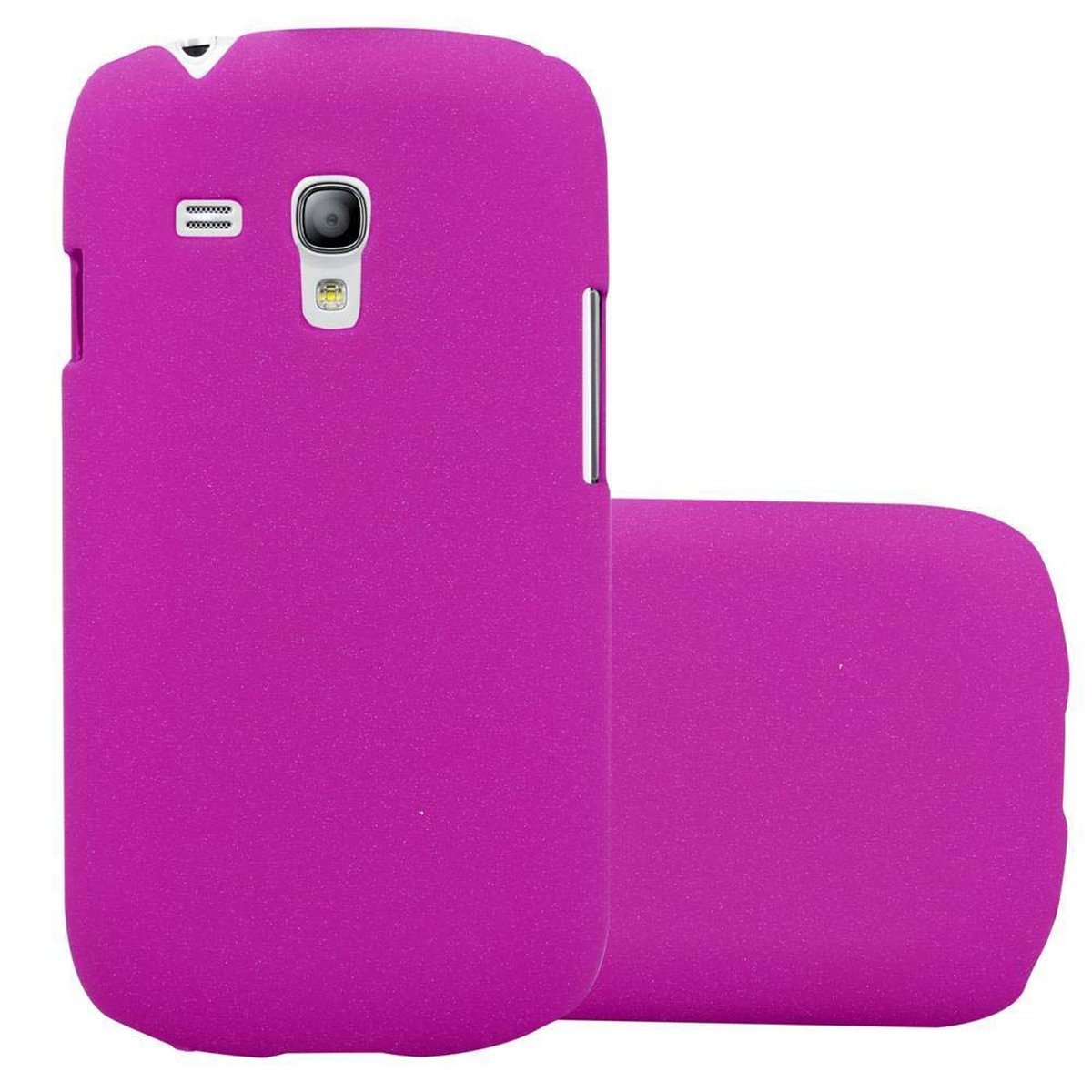 Hard Samsung, S3 CADORABO MINI, Style, Galaxy PINK im FROSTY Frosty Hülle Backcover, Case