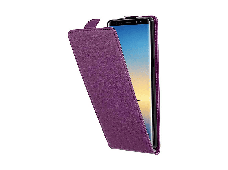 Cadorabo Custodia Flip Per LG G6 | Similpelle Strutturata Lilla Bordeaux | Con Chiusura Magnetica