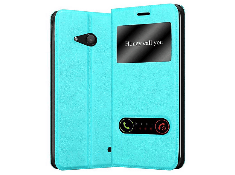 Cadorabo Coque Nokia Lumia 550 Bleu - Coque & étui smartphone - Rue du