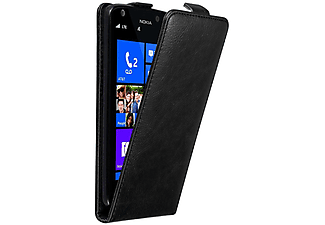carcasa de móvil Funda flip cover para Móvil - Carcasa protección resistente de estilo Flip;CADORABO, Nokia, Lumia 925, negro antracita