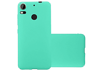 carcasa de móvil  - Funda rígida para móvil de plástico duro – Carcasa Hard Cover protección CADORABO, HTC, Desire 10 PRO, frosty verde