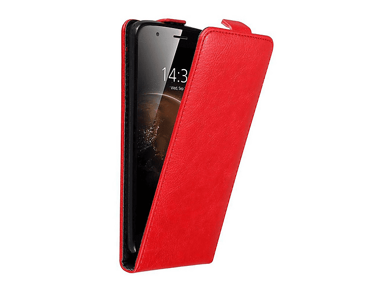 Cadorabo - Cadorabo Custodia Compatibile Con Honor 8 In Rosso Mela