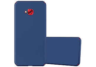carcasa de móvil  - Funda rígida para móvil de plástico duro – Carcasa Hard Cover protección CADORABO, Asus, ZenFone 4 Selfie PRO, metal azul