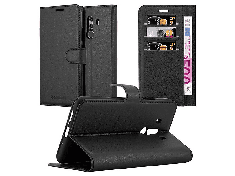 Cadorabo Custodia Libro Per Huawei P20 PRO - Blu Fiore Con Chiusura Magnetica, 3 Slot Carte E Funzione Stand