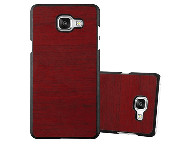 CADORABO Hülle Hard Case Woody Style, Backcover, Samsung, Galaxy A3 2016, WOODY ROT