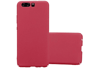 carcasa de móvil Funda rígida para móvil de plástico duro – Carcasa Hard Cover protección;CADORABO, Huawei, P10, frosty rojo
