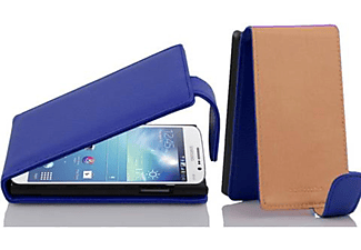 carcasa de móvil Funda flip cover para Móvil - Carcasa protección resistente de estilo Flip;CADORABO, Samsung, Galaxy MEGA 44413, azul real