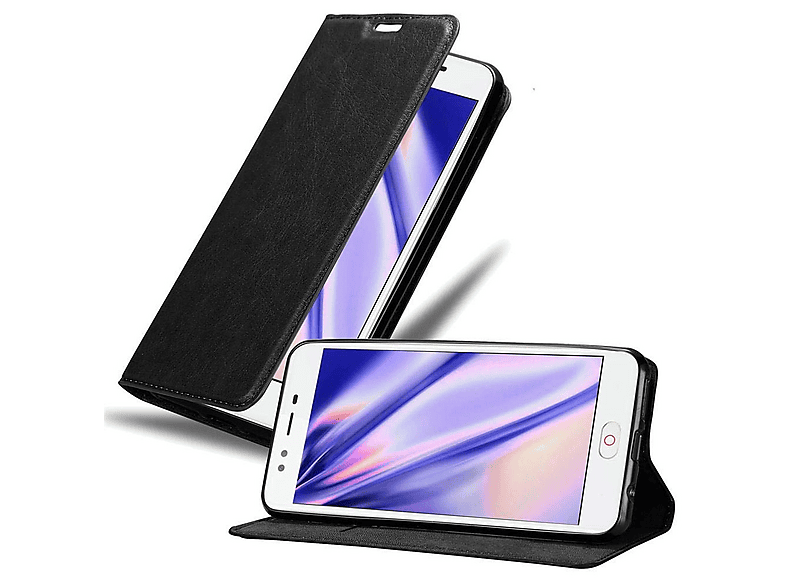 Custodia Cadorabo per ZTE Nubia M2 LITE in VERDE BRACCIO con slot per schede, 360 gradi di copertura protettiva per flip- Flip Case Book Cover Custodia per cellulare in Finto cuoio