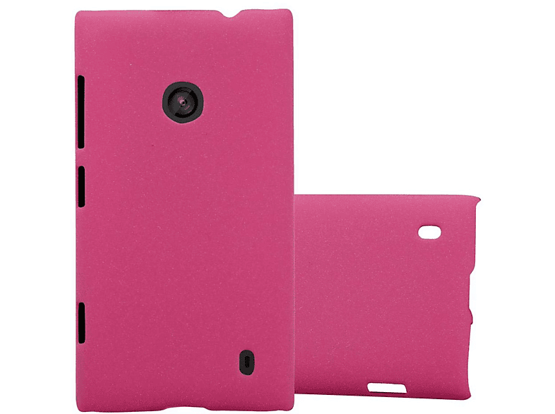 CADORABO Hülle im Hard Case Frosty Style, Backcover, Nokia, Lumia 520 / 521, FROSTY PINK