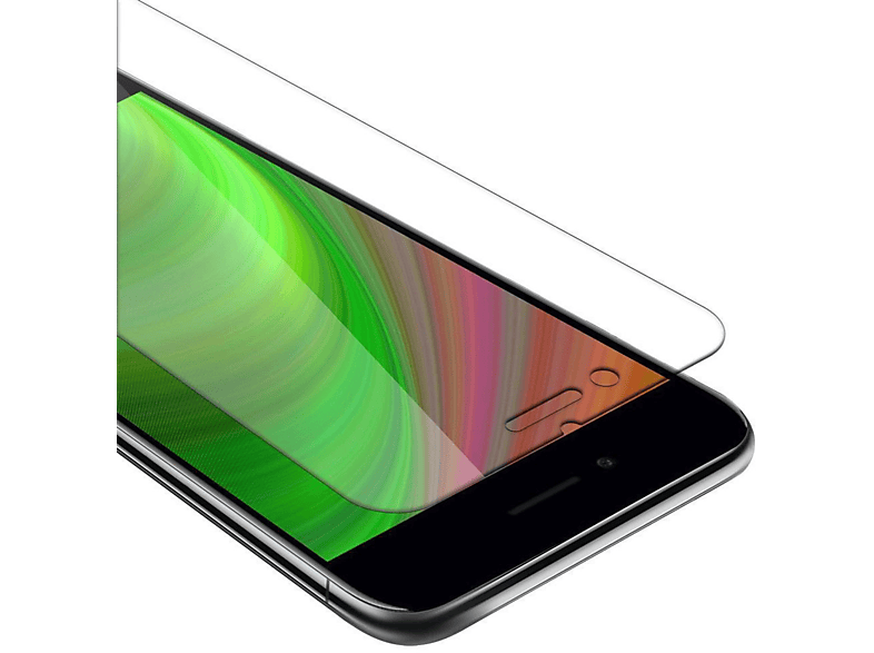 CADORABO Schutzglas Tempered iPhone 6S / Glas Apple 6 PLUS PLUS) Schutzfolie(für