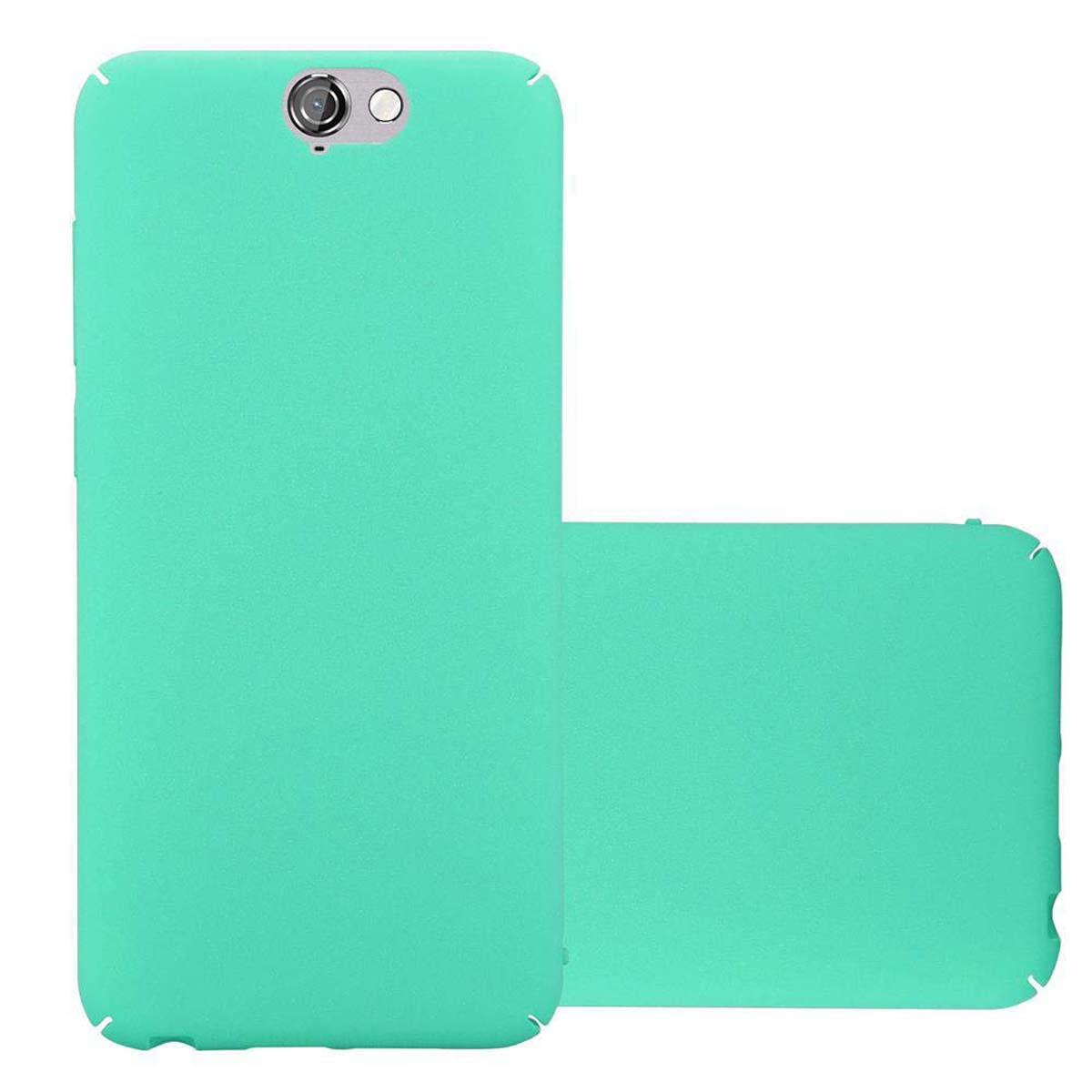 Cadorabo Custodia Flip Per HTC One A9, Colore Rosso Mela, Cover Libro Con Chiusura Magnetica E Slot Per Carte, Protezione Completa