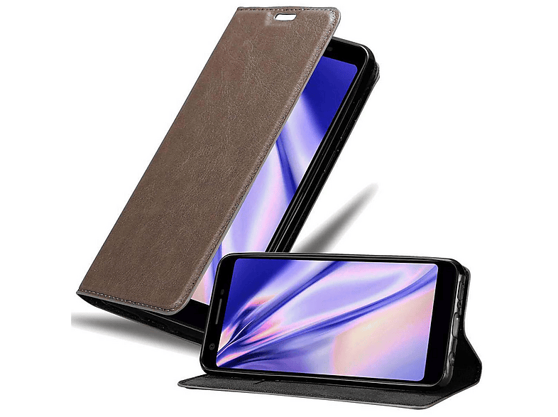 Cover Google Pixel 3A Rossa Cadorabo Custodia Flip Wallet Protettiva