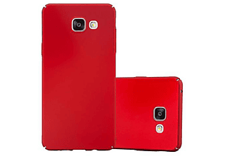 carcasa de móvil Funda rígida para móvil de plástico duro – Carcasa Hard Cover protección;CADORABO, Samsung, Galaxy A5 2016, metal rojo