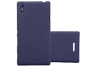 carcasa de móvil Funda rígida para móvil de plástico duro – Carcasa Hard Cover protección;CADORABO, Sony, Xperia T3, frosty azul