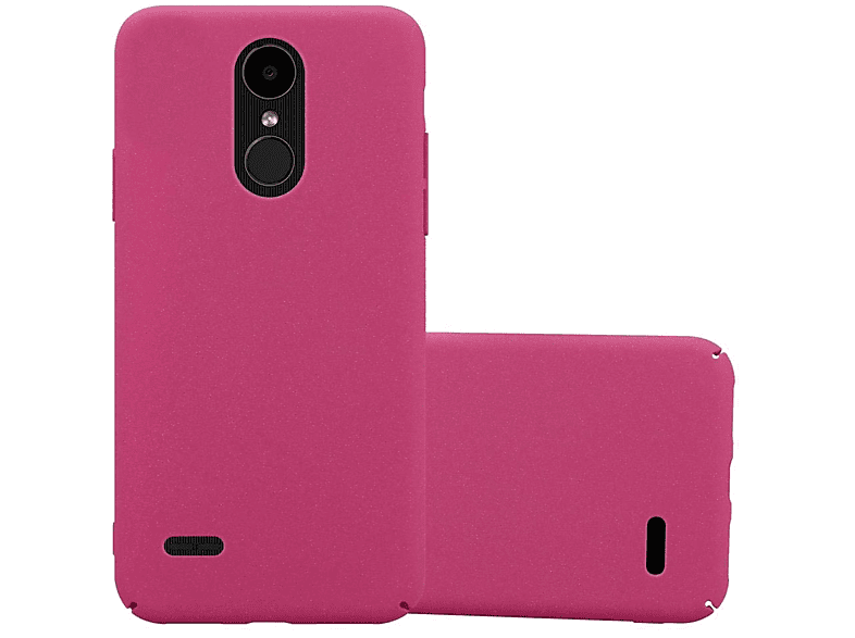 Backcover, CADORABO PINK Hard 2017, K4 Style, Case FROSTY LG, Hülle Frosty im