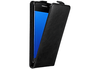 carcasa de móvil Funda flip cover para Móvil - Carcasa protección resistente de estilo Flip;CADORABO, Samsung, Galaxy S7 EDGE, negro antracita