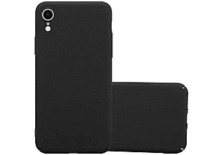 carcasa de móvil  - Funda rígida para móvil de plástico duro – Carcasa Hard Cover protección CADORABO, Apple, iPhone XR, frosty negro