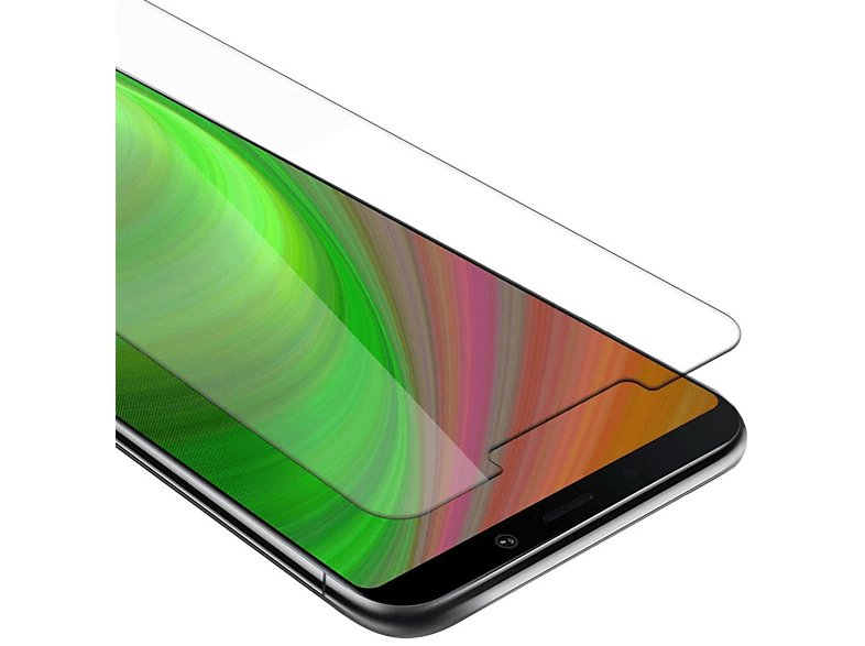 CADORABO Schutzglas Tempered Glas A9 Schutzfolie(für Samsung 2018) Galaxy