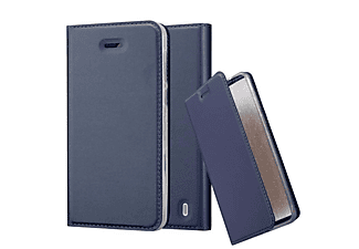 carcasa de móvil Funda libro para Móvil - Carcasa protección resistente de estilo libro;CADORABO, Nokia, 2 2017, classy azul oscuro