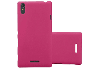 carcasa de móvil Funda rígida para móvil de plástico duro – Carcasa Hard Cover protección;CADORABO, Sony, Xperia T3, frosty rosa